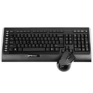 ماوس و کیبورد بی سیم ای فورتک مدل 9300F