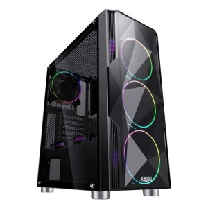 کیس کامپیوتر اوست GT AV02 BG ARGB Mid Tower مشکی