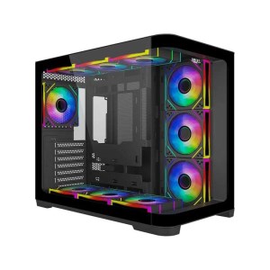 کیس کامپیوتر اوست GT AQ18 MB RGB Mid Tower مشکی